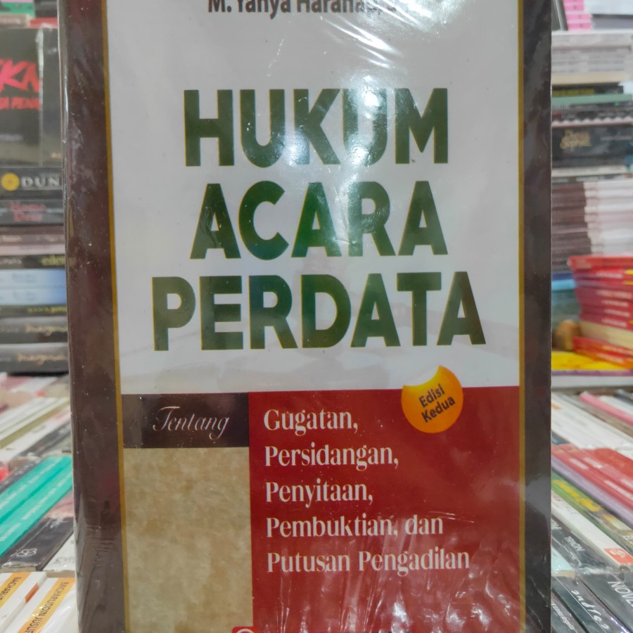 buku hukum acara perdata yahya harahap