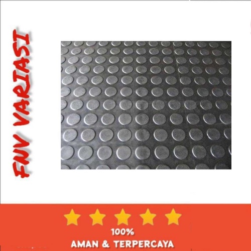 Karpet Alas Lantai Bak Mobil Motif Coin AntiSlip 120CM X 35M Tebal 4MM