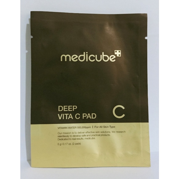 medicube sample sachet