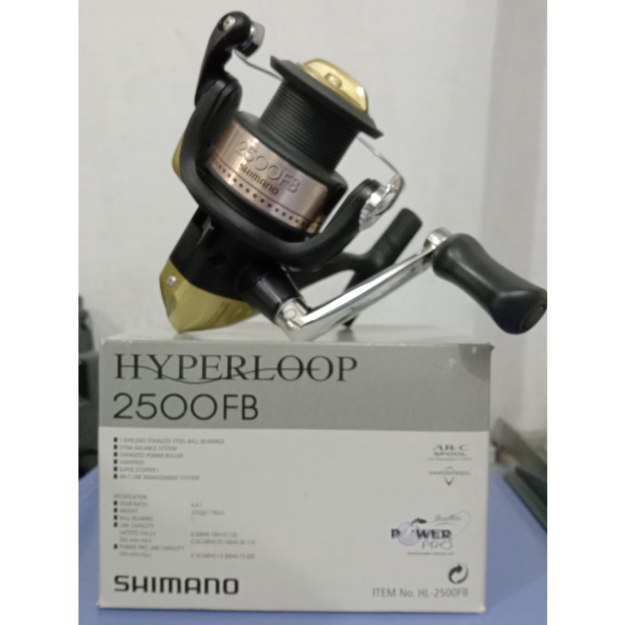 Reel kerekan pancing SHIMANO HYPERLOOP 2500FB