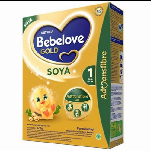 BEBELOVE GOLD SOYA 1 (0-6 BULAN) 170GR