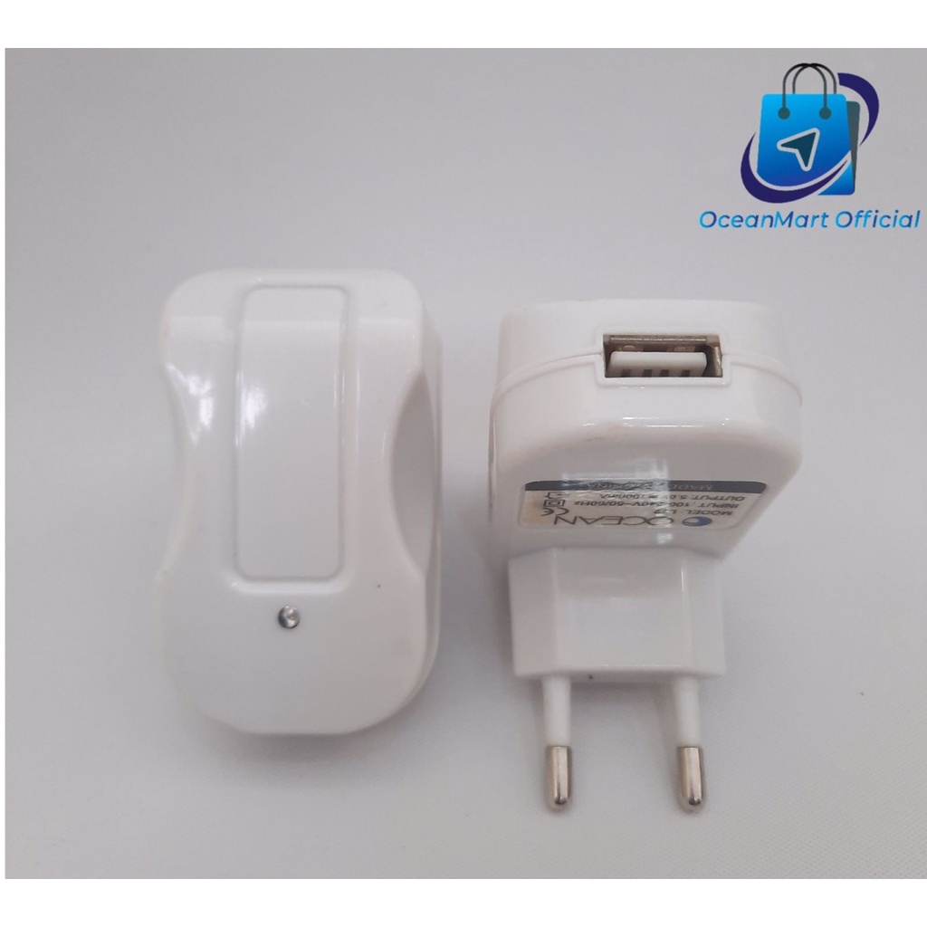 Adapter Batok USB 1A Aksesoris Handphone HP OCEANMART Aksesoris HP OCEAN MART Murah Grosir