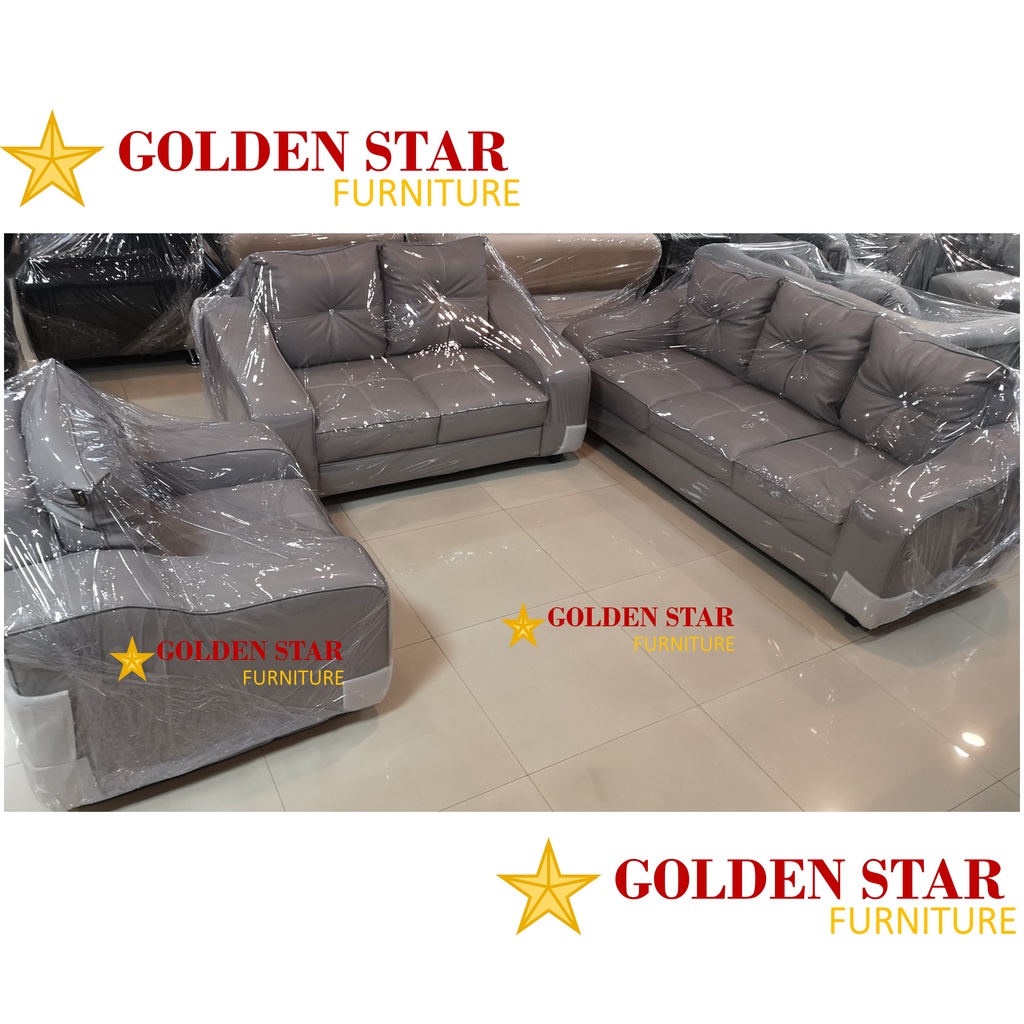 sofa tamu/sofa keluarga minimalis 321 ready makassar promo