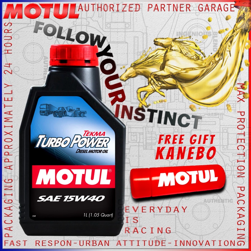 MOTUL TEKMA TURBO POWER 15W40 CF-4 1L