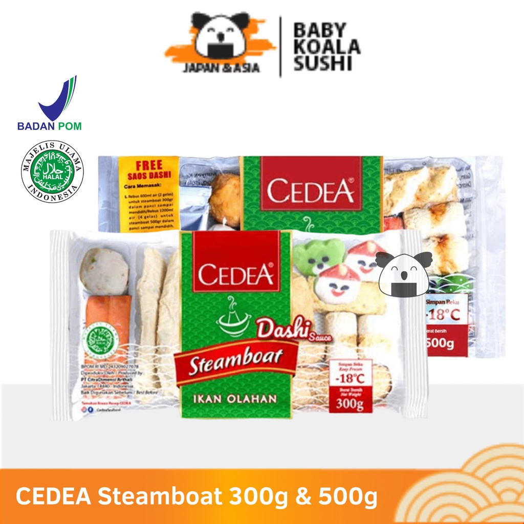 CEDEA Steamboat Set 500 g Halal | Paket Shabu Shabu Steam Boat