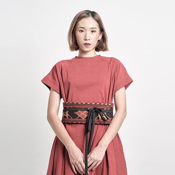 Terlaris Oemah Etnik Red Jie Tenun Obi