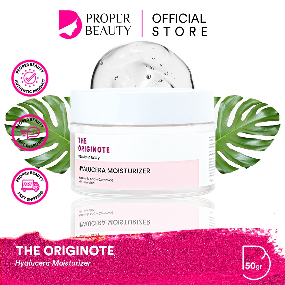 THE ORIGINOTE Hyalucera Moisturizer Indonesia / Pelembab Wajah 50g / Hyaluronic Acid + Ceramide With