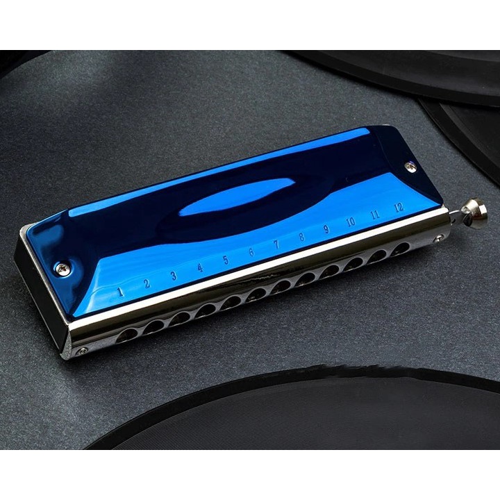 Harmonika Chromatic Kongsheng Bluebird RE-48