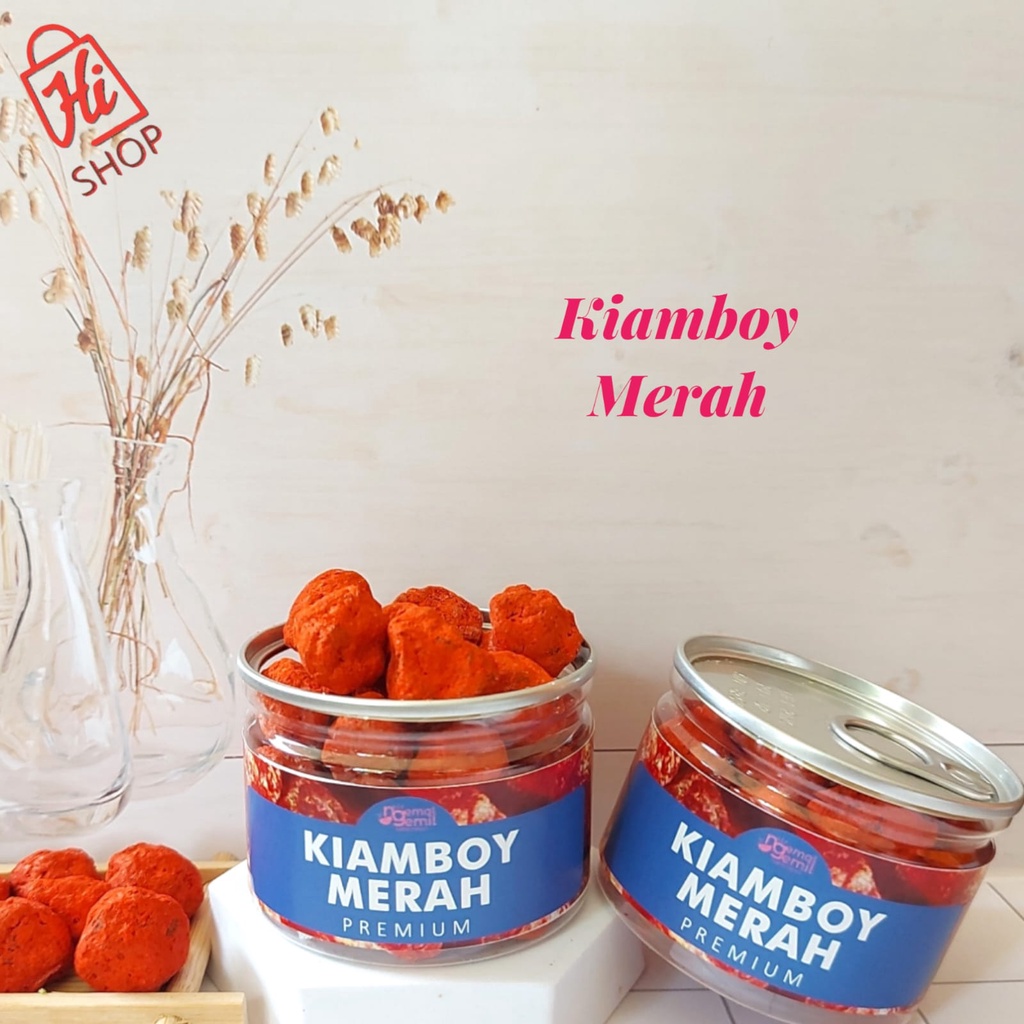 

Can Kiamboy Merah Manisan Plum Merah Asin Kualitas Premium