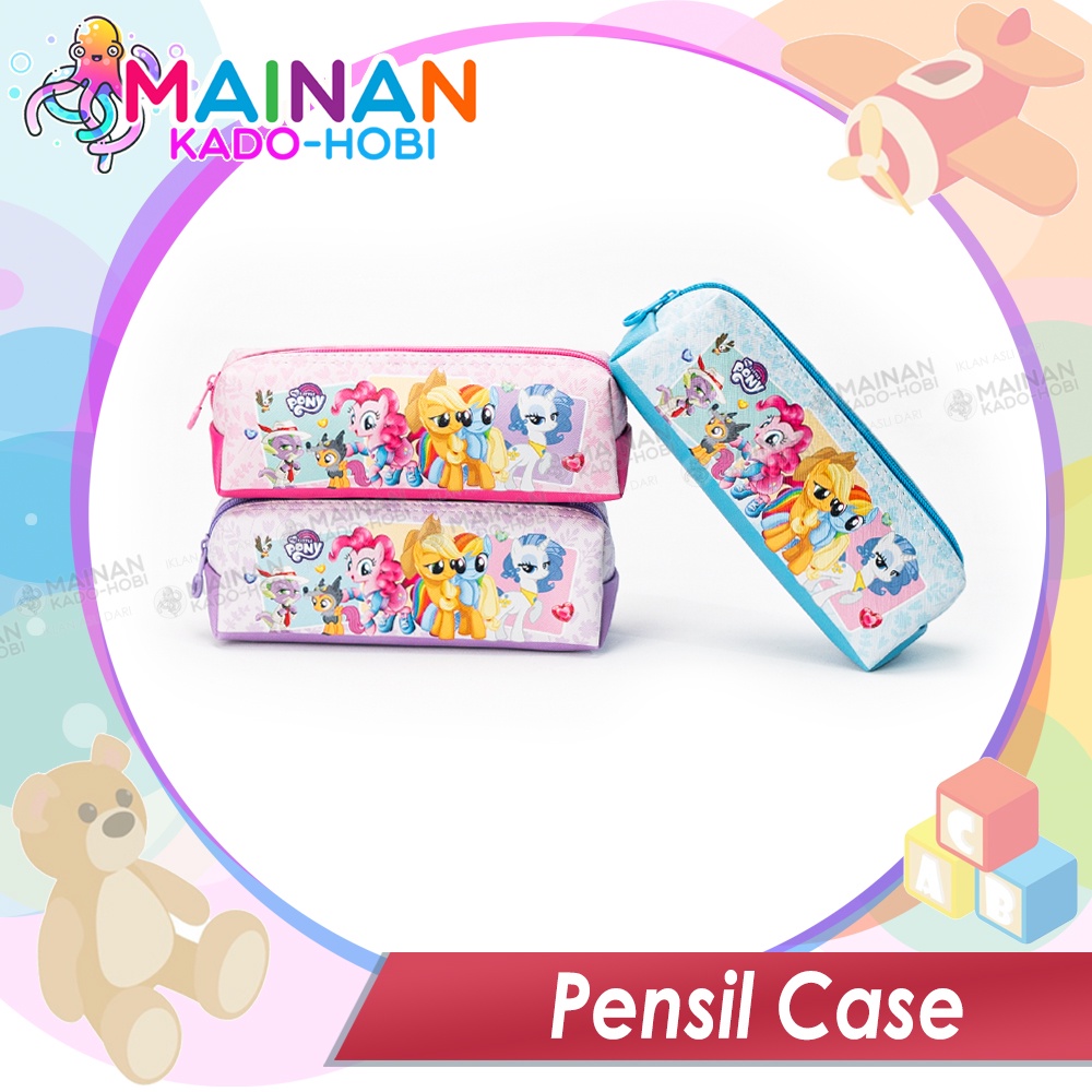 TEMPAT KOTAK PENSIL ANAK PEREMPUAN KARAKTER LITTLE PONY UNICORN