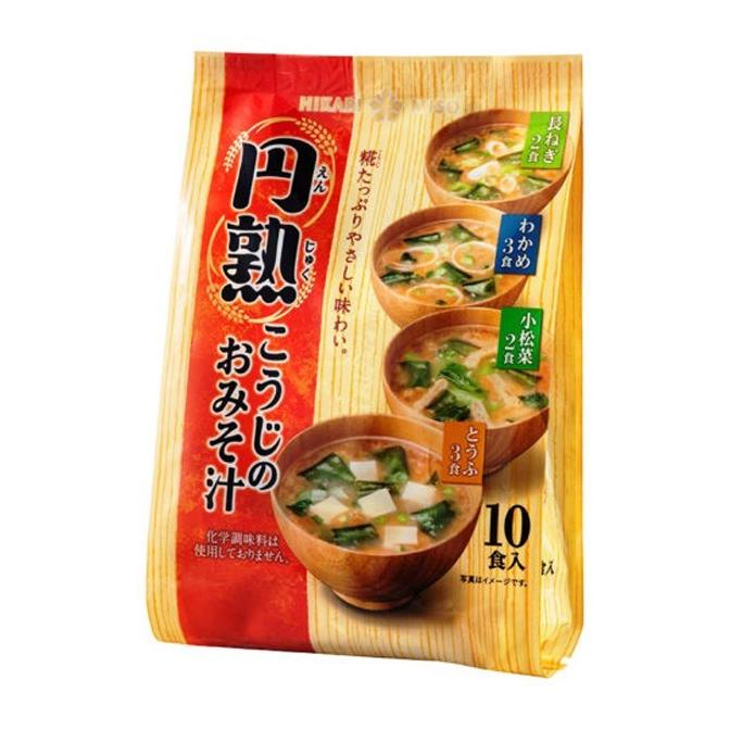 

Bumbu Miso Soup Hikari Enjuku Koji No Omisoshiru 10 Pcs 194.8 Gram