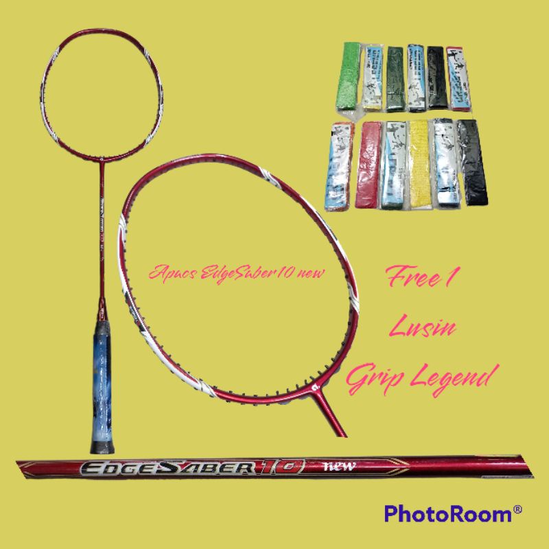 Raket Badminton Apacs EdgeSaber 10 new - Merah