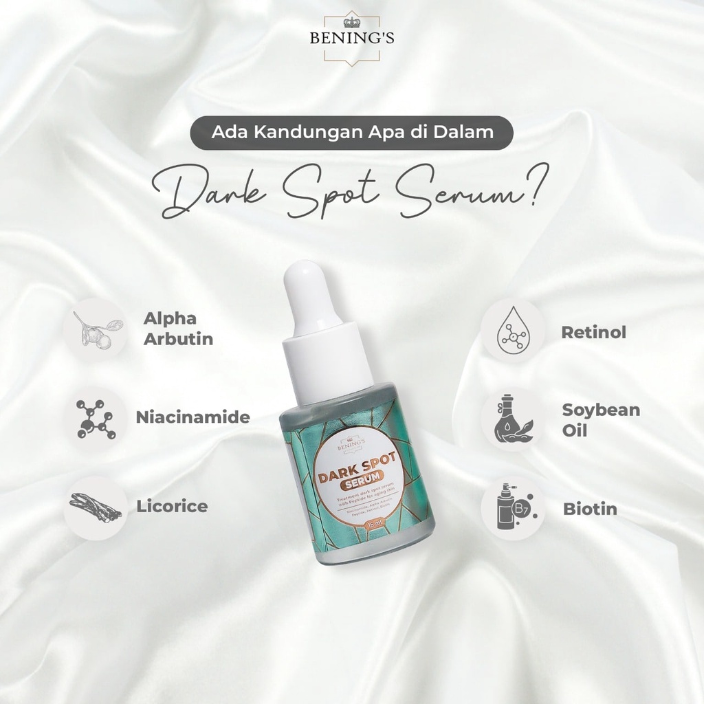 Darkspot Serum Benings Skincare by Dr Oky (Benings Clinic) Serum Anti Flek Hitam