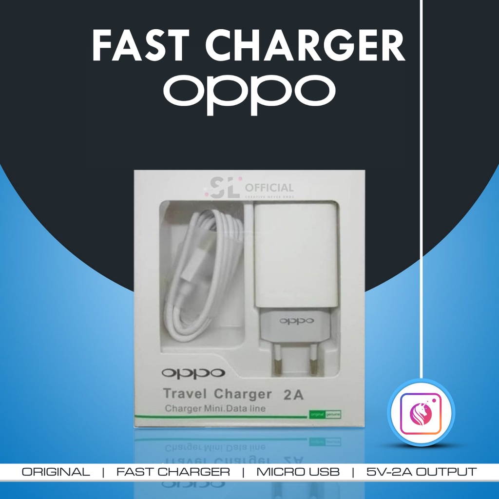 Charger OPPO Fast Charging Original Micro USB &amp; Type C