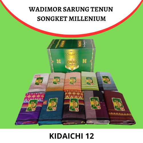 WADIMOR SARUNG TENUN SONGKET MILLENIUM GROSIR 10PCS