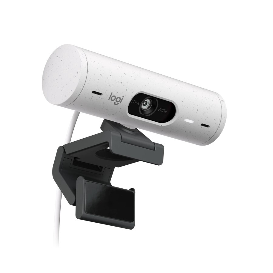 Logitech Brio 500 - 1080p HDR Webcam with Show Mode - Off-white