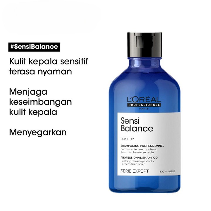 LOREAL Serie Expert Scalp Advanced Anti Discomfort Dermo Regulator Shampoo - Shampo Perawatan Kulit Kepala Kering Gatal Sensitif 300 ml