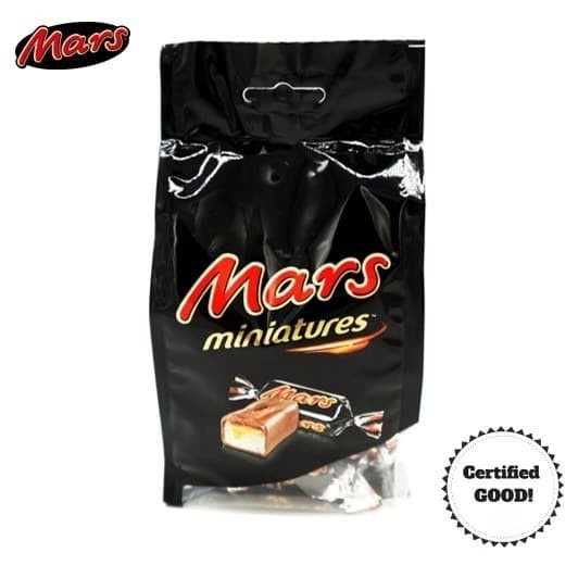 

MARS Miniatures Chocolate Creamy Cokelat Candy Permen Coklat Mini Size