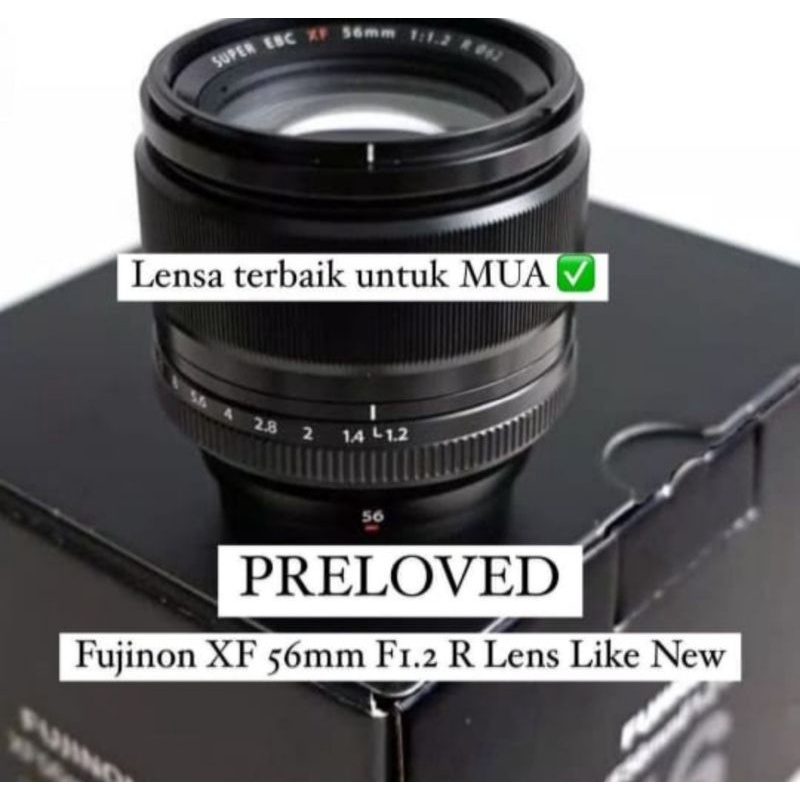 Lensa Fujinon XF 56mm F1,2 R Second