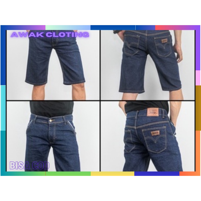 Celana Jeans Pria  Stretch Pensil Skinny / Celana GARMEN  PENDEK / Celana Garmen   Pria