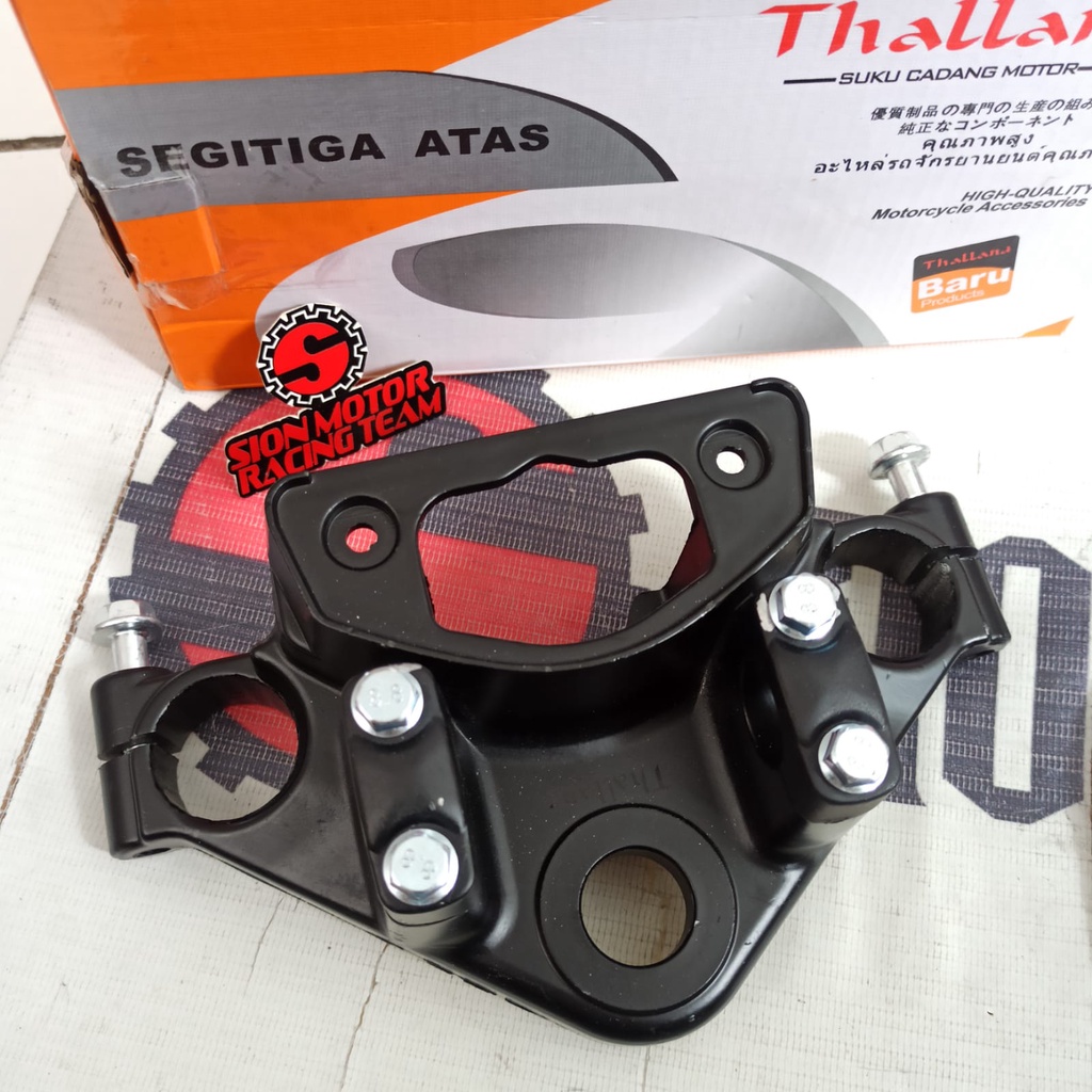 Dudukan Stang / Segitiga Setang Atas Shockbreaker Depan Honda Tiger Revo Tiger New Thalland
