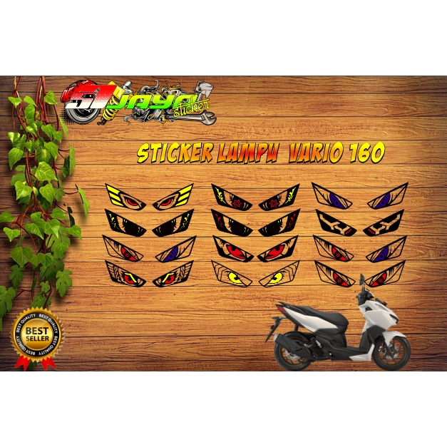 Sticker Lampu Mata Elang NEW VARIO 160 / STICKER VARIO 160 / NEW VARIO 160