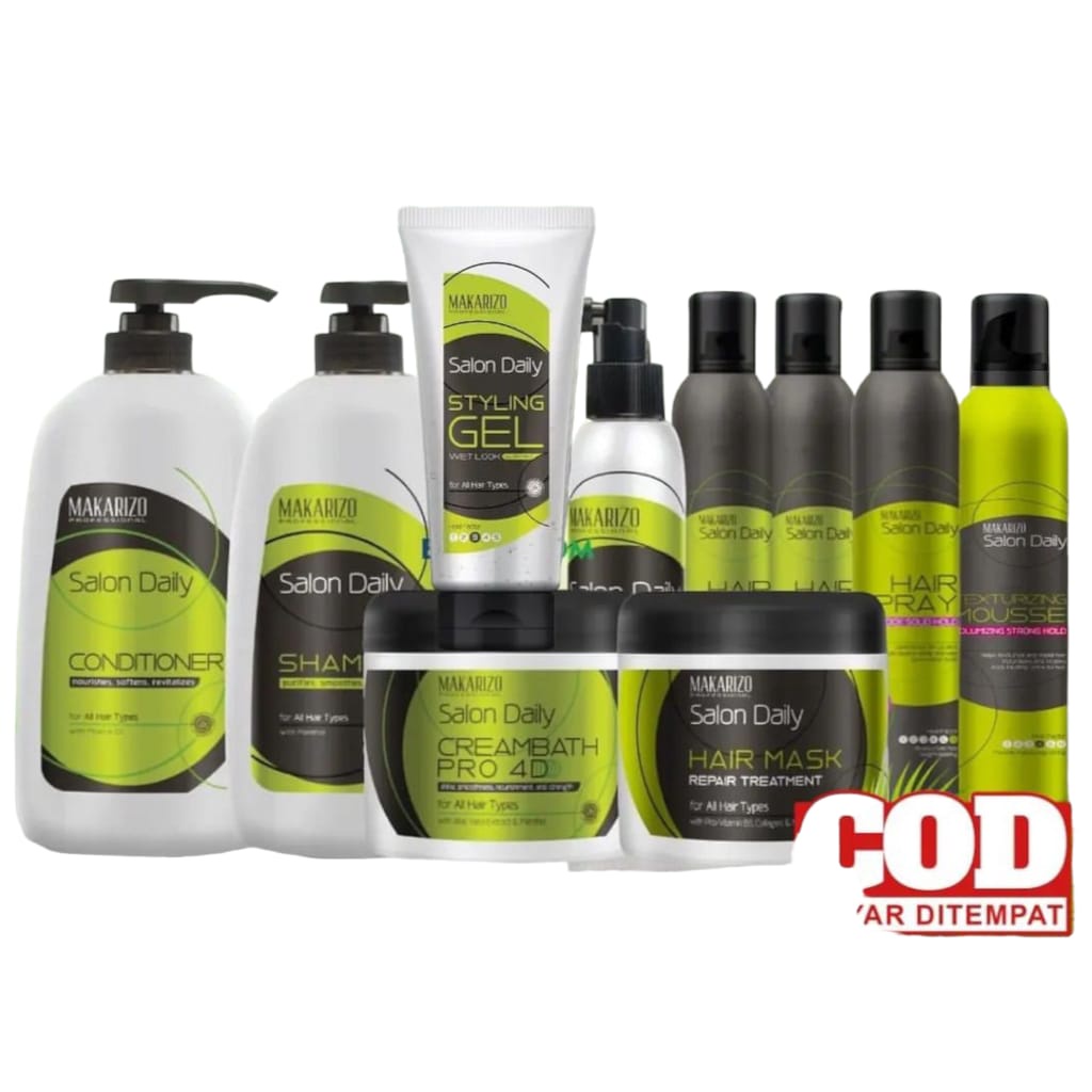 MAKARIZO Salon Daily / Hair Tonic / Shampoo / Conditioner / Spray / Styling Gel