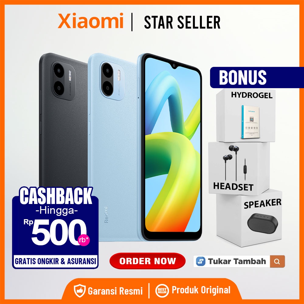 Xiaomi Redmi A5 2025 4/128 GB Garansi Resmi Xiaomi Indonesia