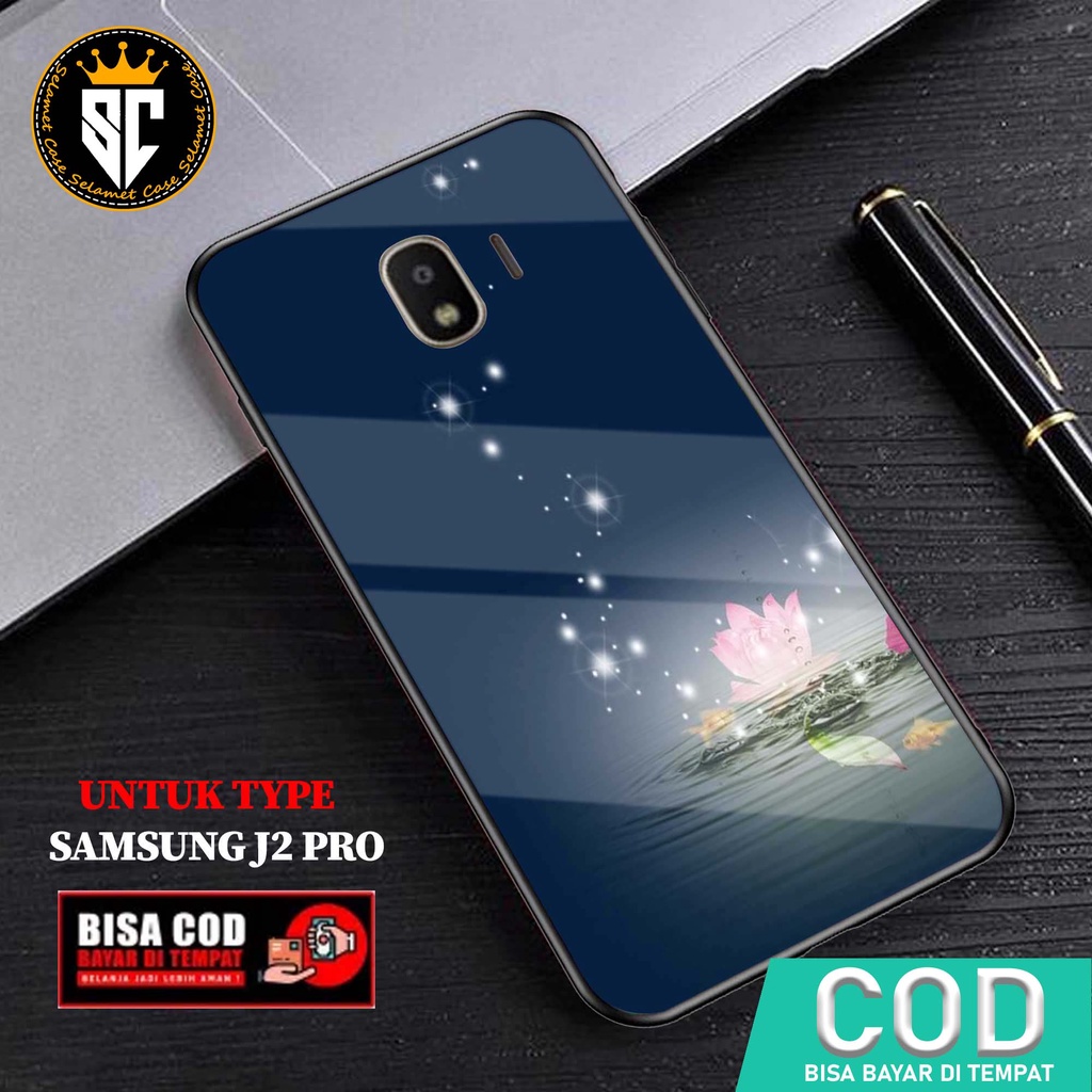 Case Samsung J2 Pro Casing Samsung J2 Pro Selamat Case [Flower] Case Glossy Case Aesthetic Custom Ca