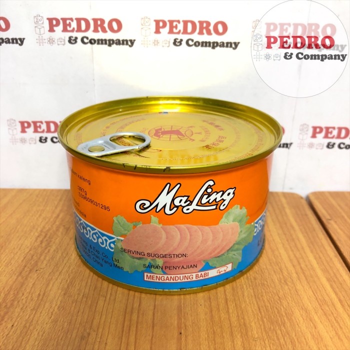 

MALING CANNED PORK LUNCHEON MEAT FYF - DAGING BABI DALAM KALENG 397 GR