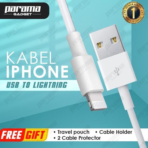 Kabel charger IPHONE- ORIGINAL 200%