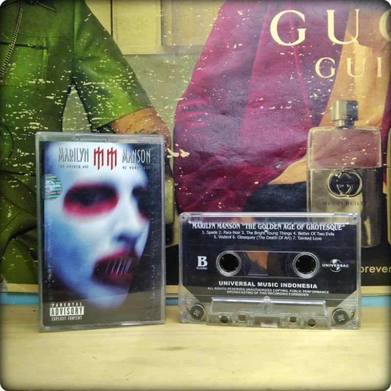 Kaset Pita Original Marilyn Manson