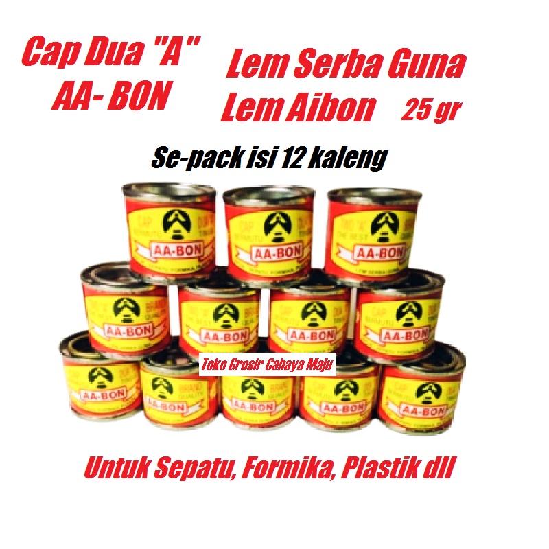 Lem Aibon - Lem AA Bon Kecil 25gr - Lem Kuning