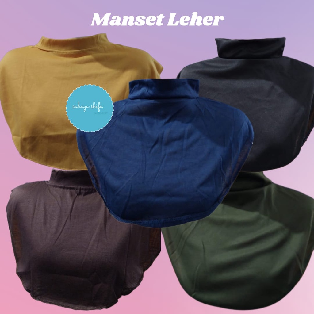 MANSET leher kaos Rayon Polos nyaman dipakai