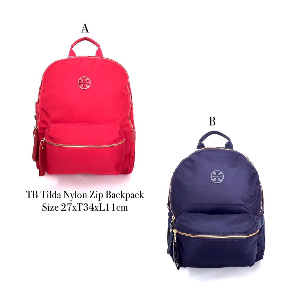 Tb Tilda Nylon Zip Backpack