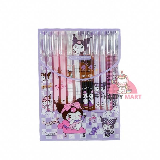 

Pulpen kuromi / unicorn grosir 12 pcs