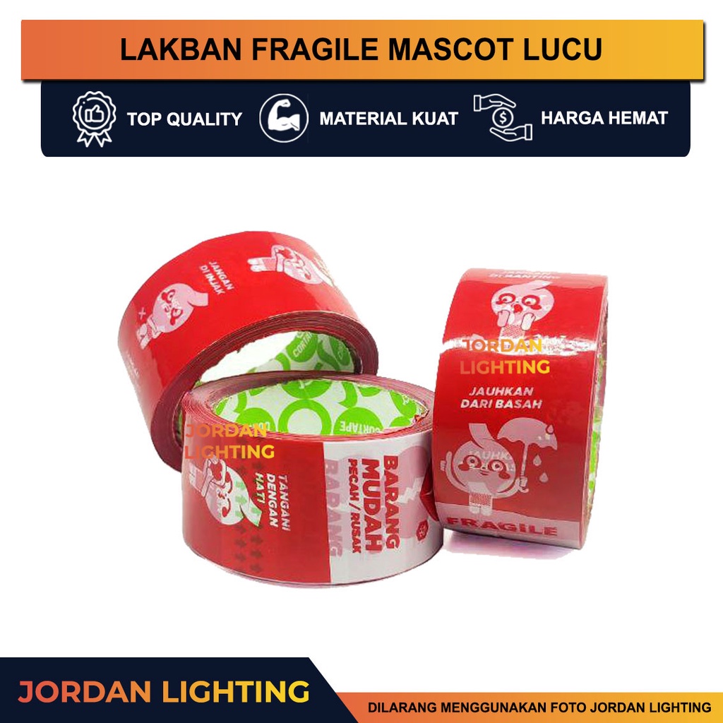 

Lakban Fragile Lucu Jangan Dibanting Video Unboxing 2 Inch