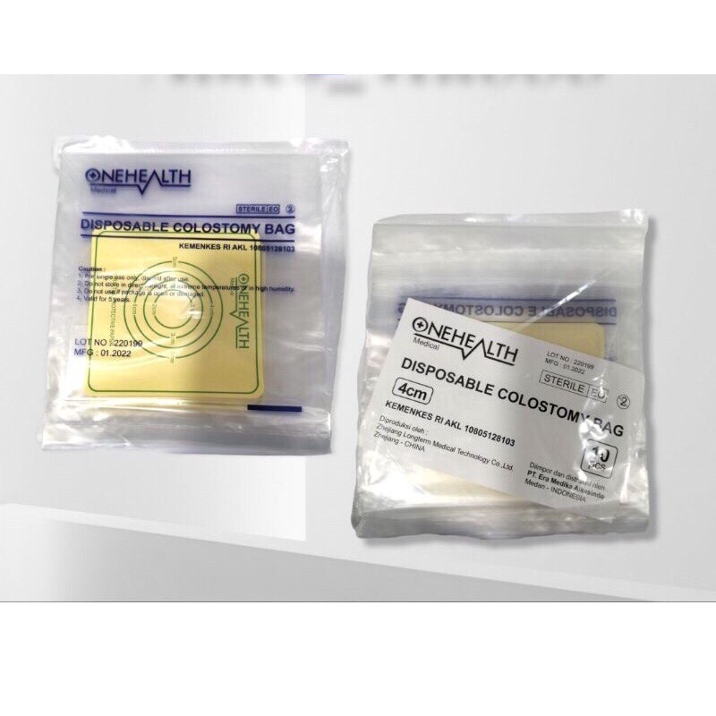 Kantong Kolostomi Disposable Colostomy Bag Onehealth Satuan