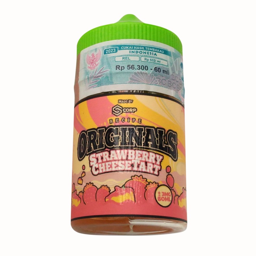 Recipe Originals Strawberry Cheesetart 60ML by SS Corp x Steve x Sentral