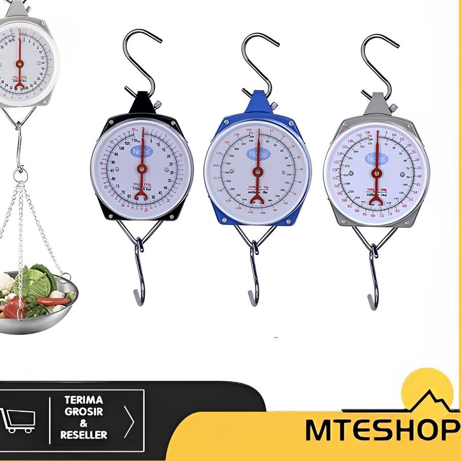 ۝ MTE Timbangan Gantung Besi Timbangan Gantung jarum ►