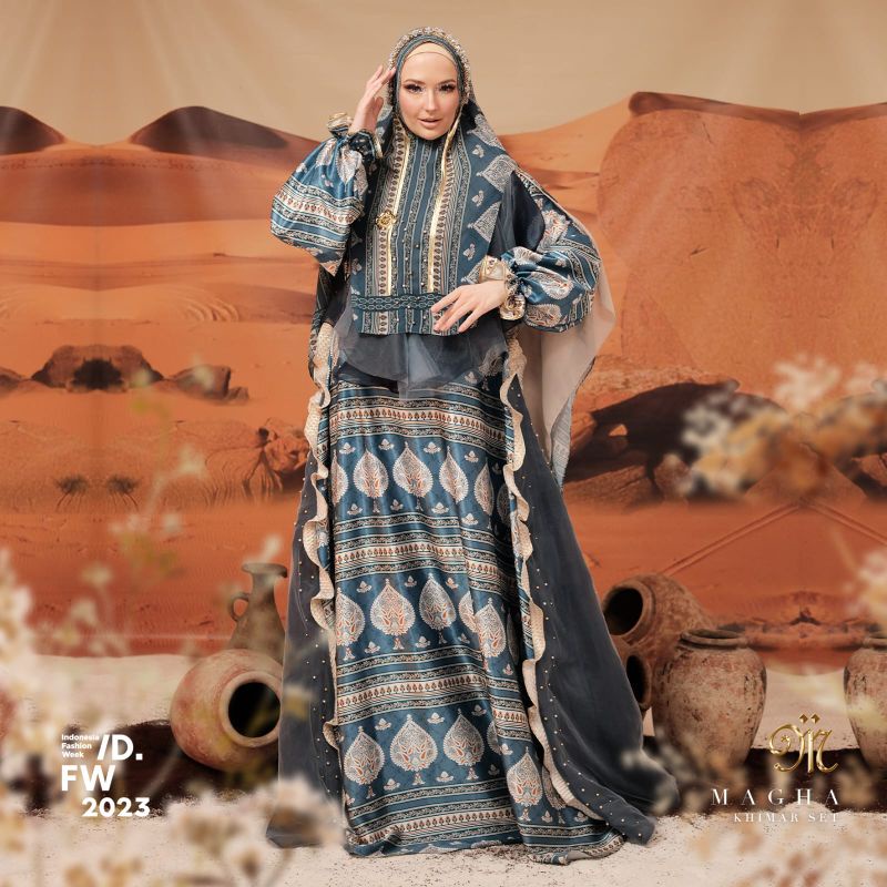 MAGDARA - MAGHA SET KHIMAR - SCARF + OUTER - SORA SET KHIMAR - SCARF + OUTER