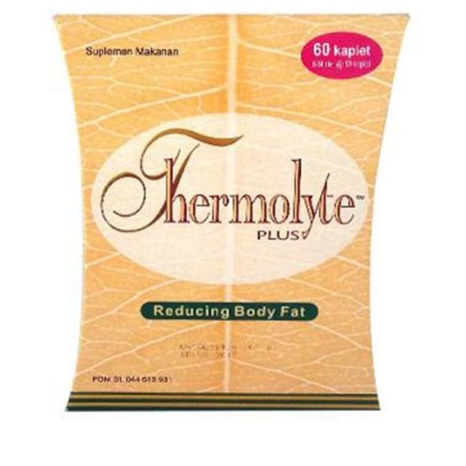populer] Thermolyte Plus 60 Diet Obat Pelangsing Berat Badan Slim 60's