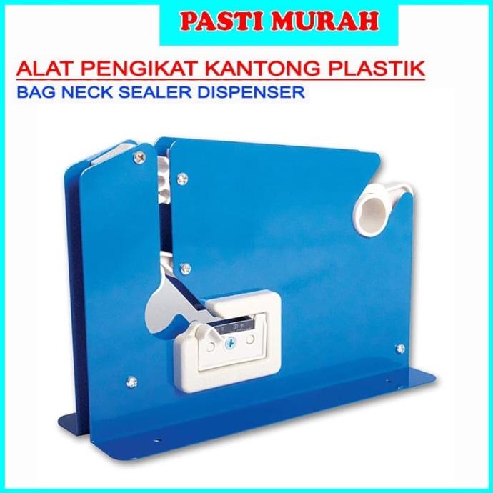 

BAG NECK SEALER ALAT PENGIKAT KANTONG PLASTIK BUAH DISPENSER TEMPAT BRG BARU