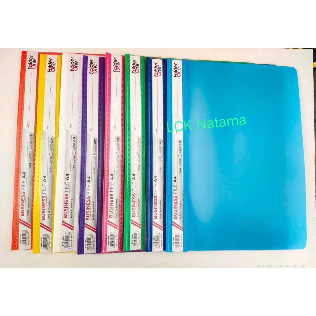 

Folder One Business File A4 Map Plastik