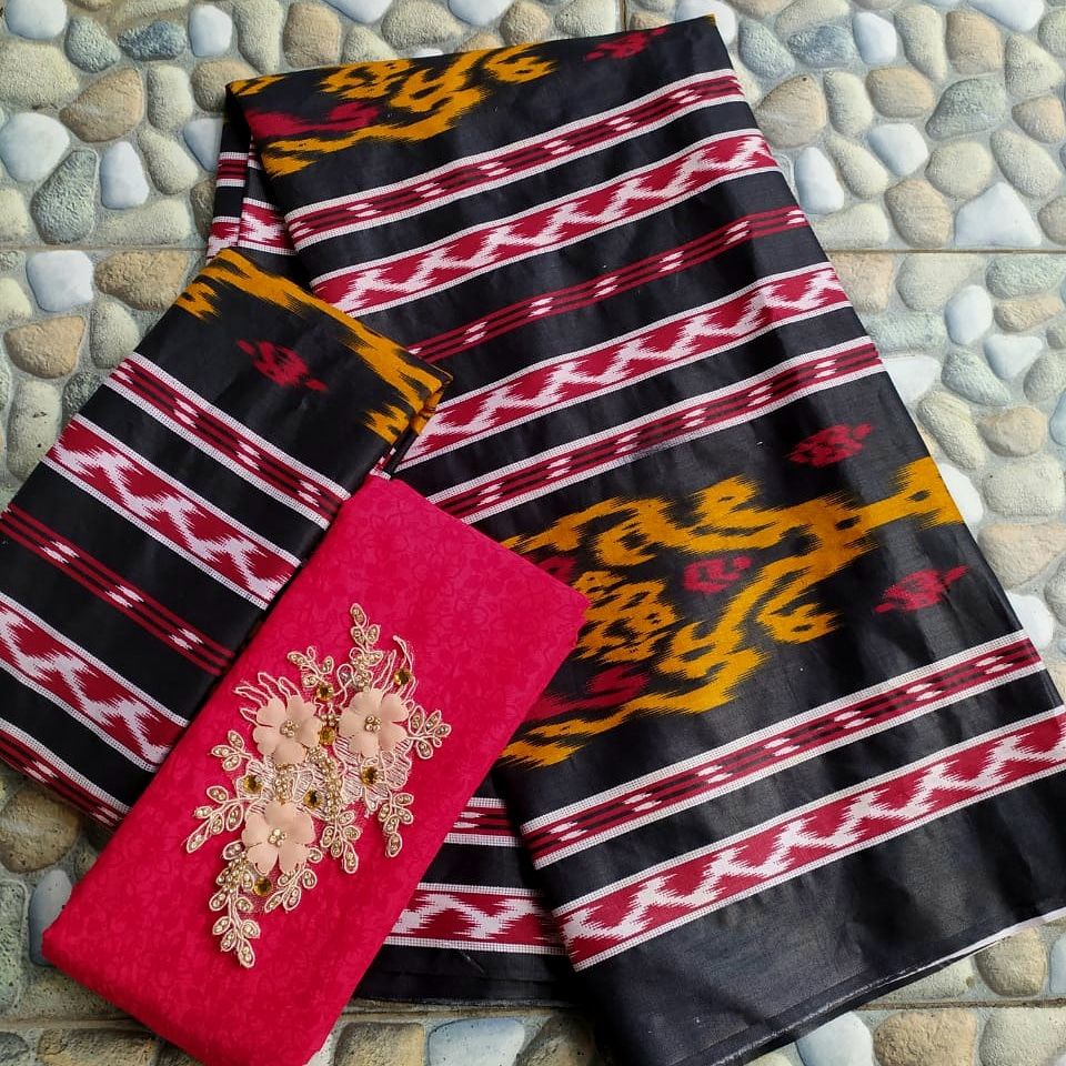 Kain batik printing motif songket jaya kain batik meteran bahan baju kain meteran batik pekalongan