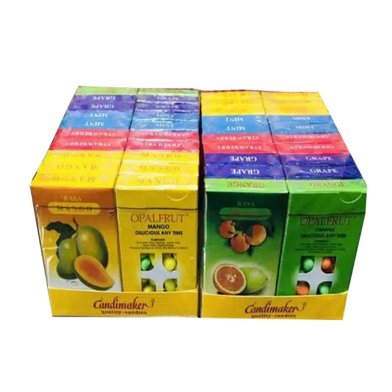 

Candy Maker Opal Fruit box isi 20 pcs 5 rasa