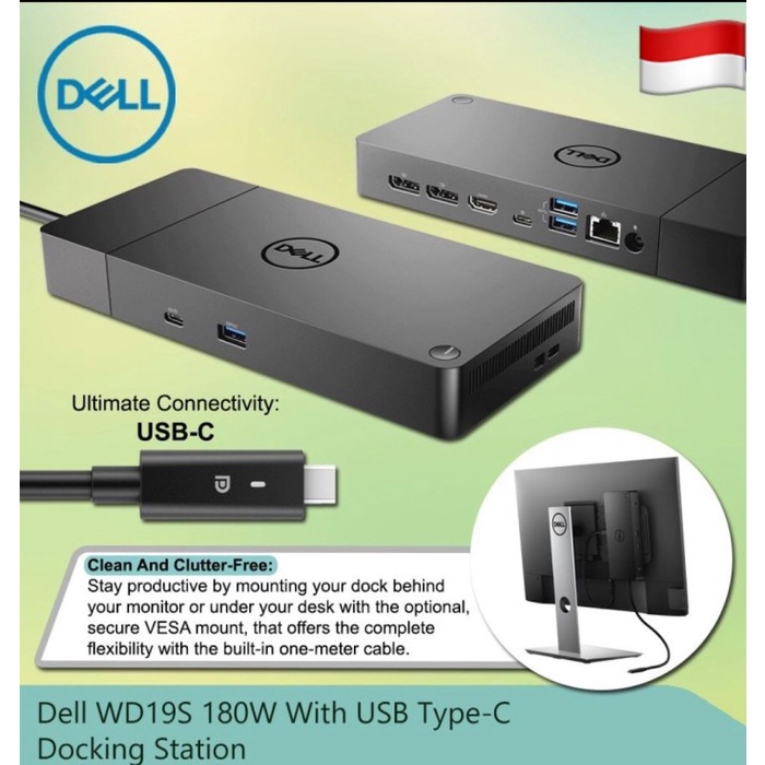 Terlaris Dell Wd19S - Docking Station
