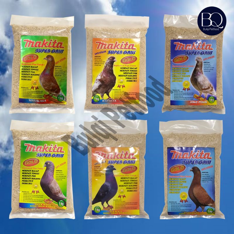 Grit makita gold pakan merpati
