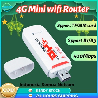 [Ready Stock] Modem WIFI USB 4g All Operator LTE Modem USB 500Mbps Modem Mifi COD Support 10 Devices