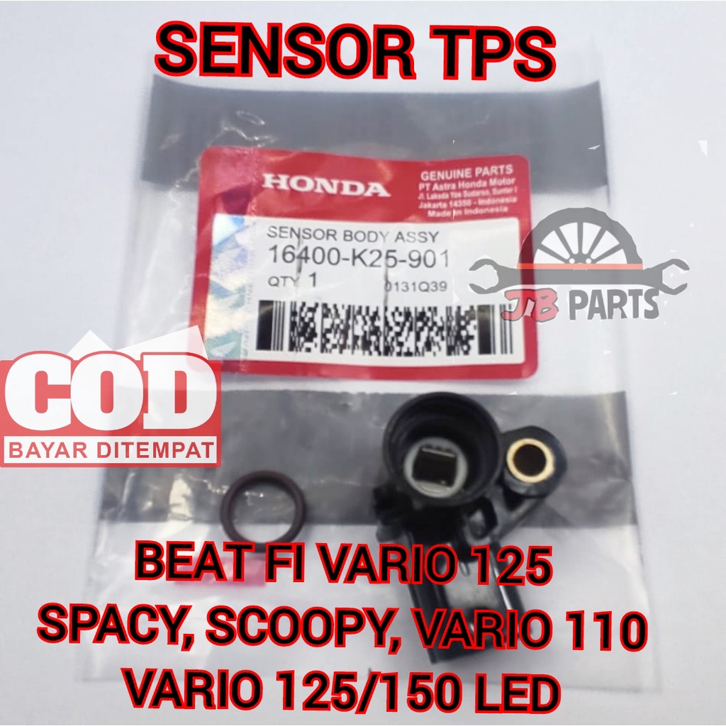 Sensor TPS Beat FI Spacy Scoopy Vario 110 125 150 injeksi Honda K25 Kualitas original berfungsi deng